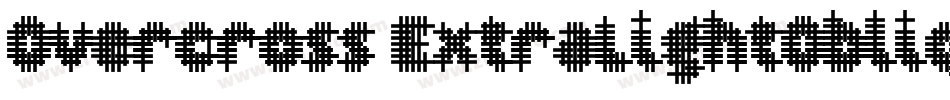 Overcross ExtraLightOblique字体转换